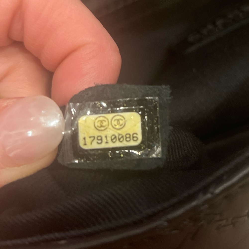 Chanel black Hampton mini flap - Picture 6 of 11